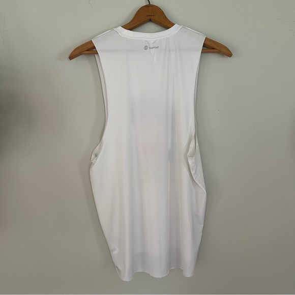 ADIDAS Recycled Plastic Sleeveless Mens Tank Top Muscle Shirt Size Small - Picture 7 of 12